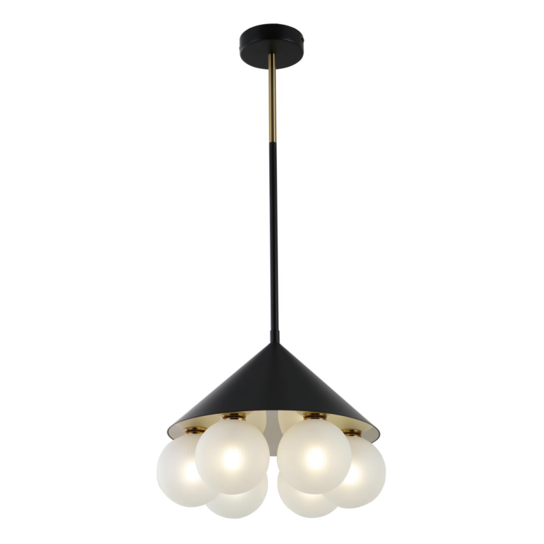 6-światła minimalistyczna geometryczna lampa wisiorek