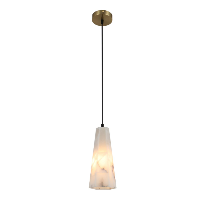 Alabastrowa lampa wisząca