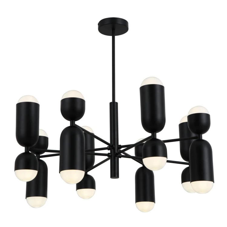 Black Metal Arms 16-Bulbs Wiselant Lights