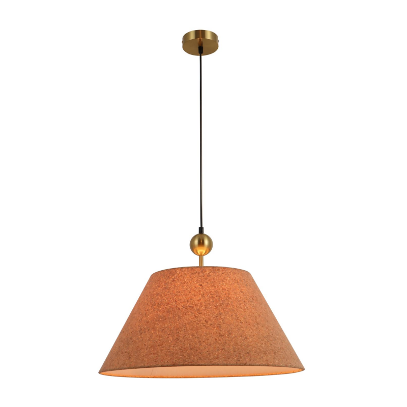 Korkowa lampa wisząca