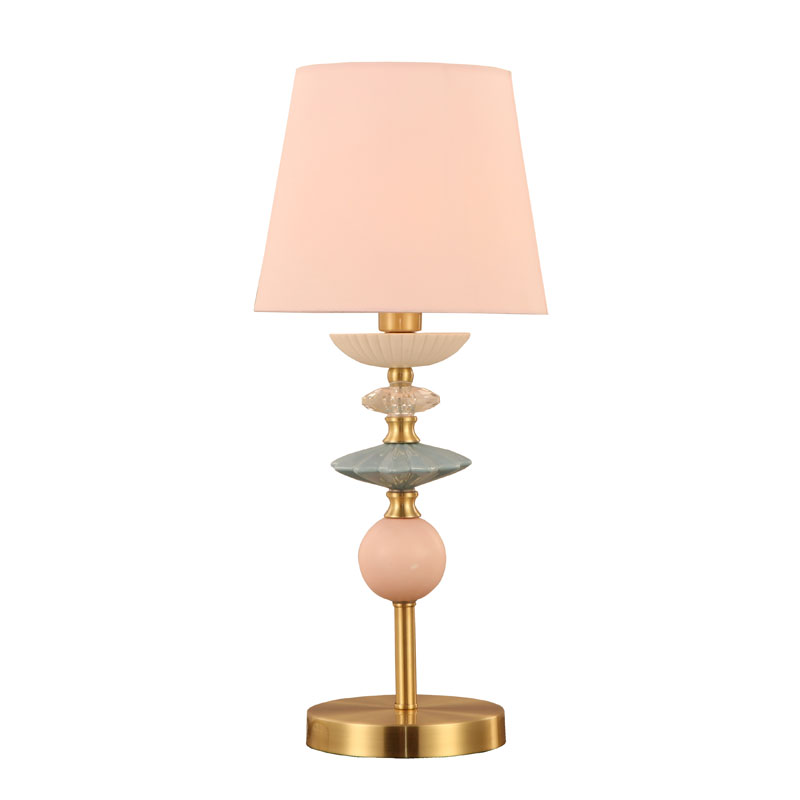 Ceramiczna lampa stołowa Drum Shade