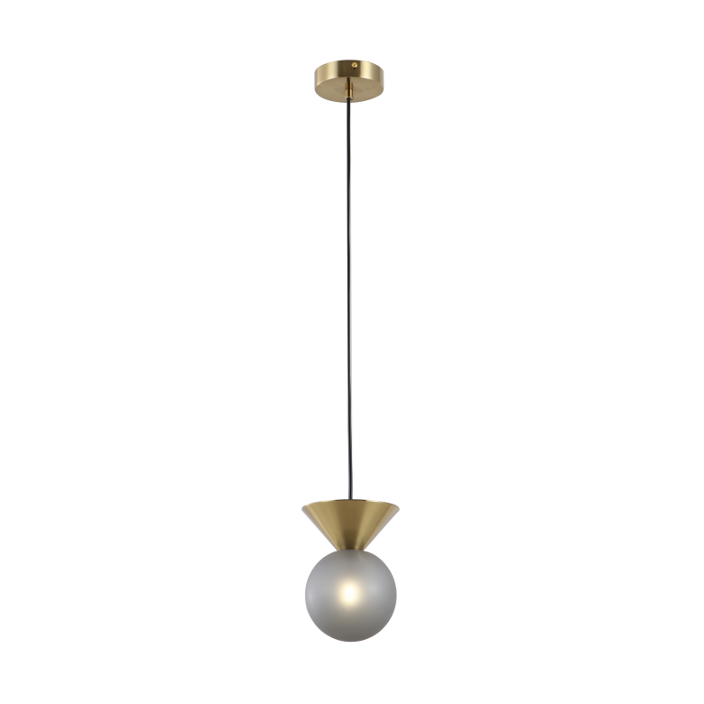 Lampa wiszącego szklanego szklanego wędzarni