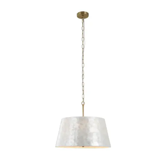 Ręcznie wykonana lampa wisząca z 5 światłami w kształcie muszli