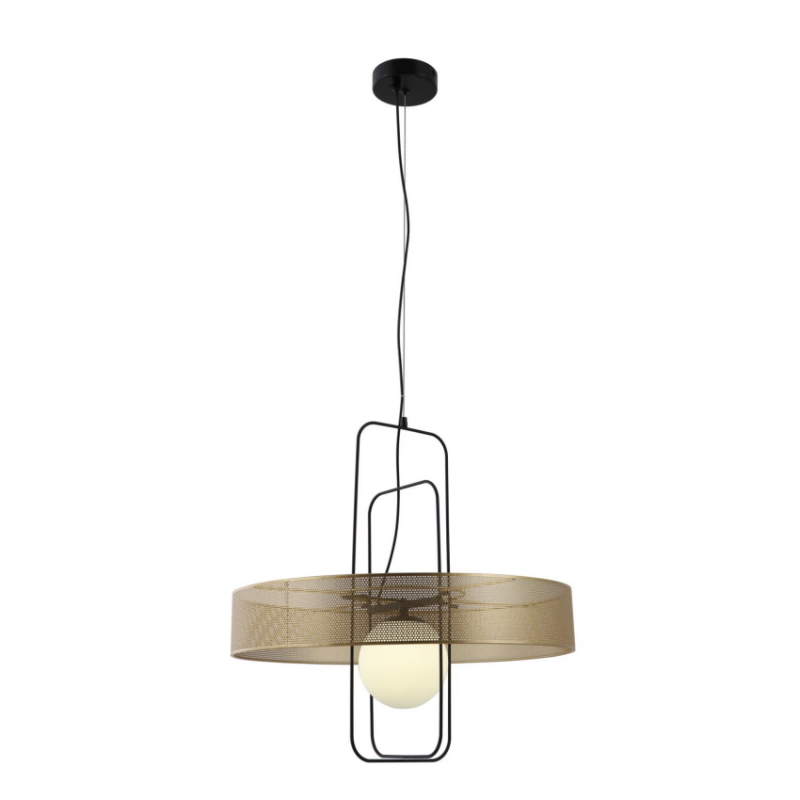 Lampa wiszące metal miodu