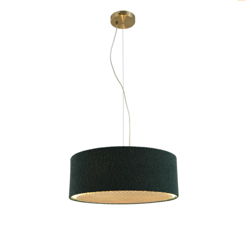 Lampa wisząca z rattanu